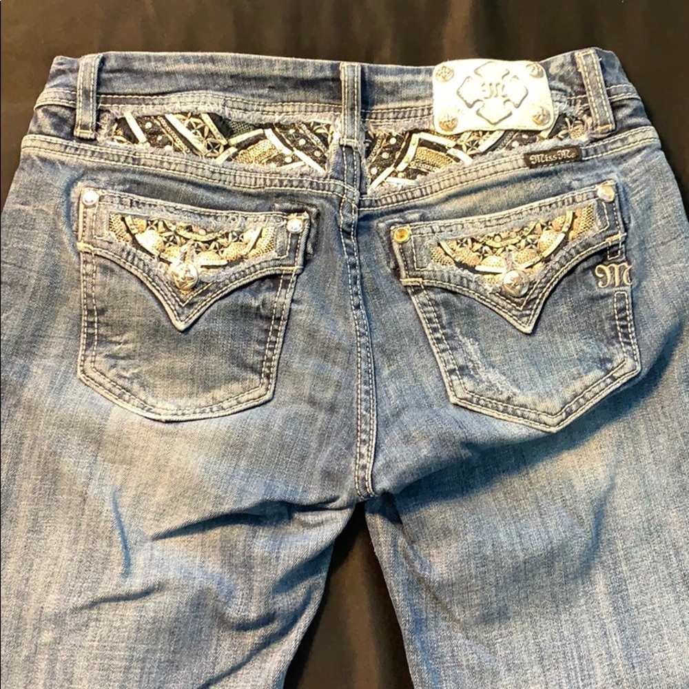 Miss me size 31 cropped jean Capri